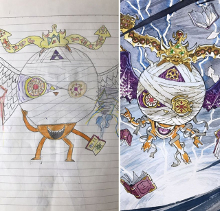 Rysunki syna i ojca - galeria