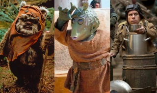 Warwick Davis wcielił się w aż 7 postaci z serii, w tym w 4 w samym Mrocznym widmie