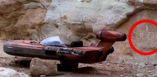 Na Tatooine możemy dostrzec egipskie hieroglify