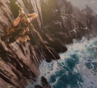 Szkic koncepcyjny z filmu Ostatni Jedi