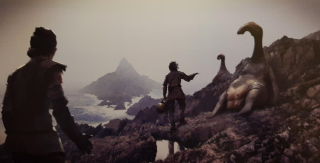 Szkic koncepcyjny z filmu Ostatni Jedi