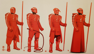 Gwiezdne Wojny: ostatni Jedi - szkic koncepcyjny