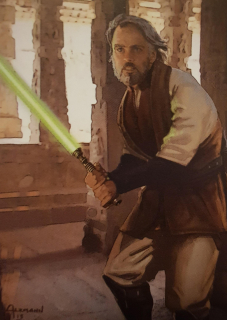 Szkic koncepcyjny z filmu Ostatni Jedi