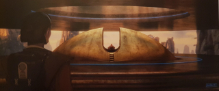 Szkic koncepcyjny z filmu Ostatni Jedi