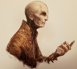 Gwiezdne Wojny: ostatni Jedi - szkic koncepcyjny