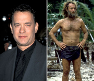 Tom Hanks - Cast Away - poza światem