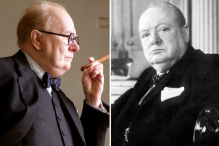 Gary Oldman i Winston Churchill - Czas mroku