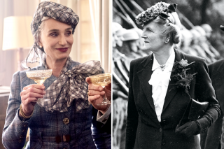 Kristin Scott Thomas i Clementine Churchill - Czas mroku