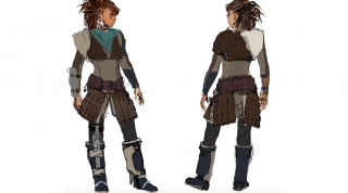 Horizon Zero Dawn - szkic koncepcyjny