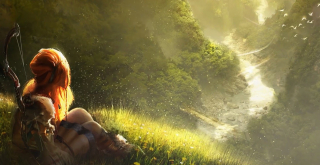 Horizon Zero Dawn - szkic koncepcyjny