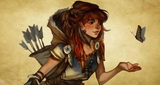 Horizon Zero Dawn - szkic koncepcyjny