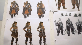 Horizon Zero Dawn - szkic koncepcyjny