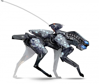 Horizon Zero Dawn - szkic koncepcyjny