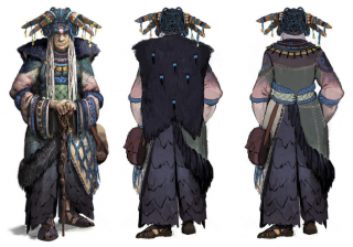 Horizon Zero Dawn - szkic koncepcyjny