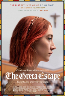 Lady Bird - szczery plakat