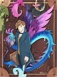 Newt Scamander - Nathanna Erica