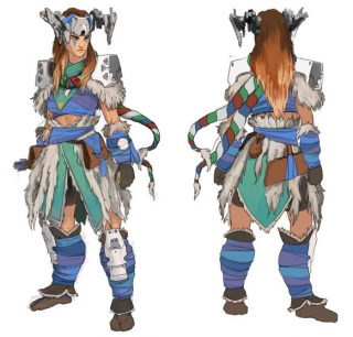 Horizon Zero Dawn - szkic koncepcyjny