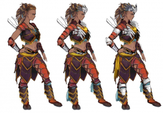 Horizon Zero Dawn - szkic koncepcyjny