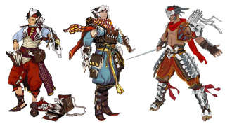 Horizon Zero Dawn - szkic koncepcyjny