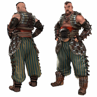 Horizon Zero Dawn - szkic koncepcyjny