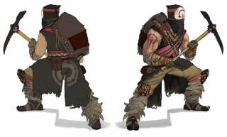 Horizon Zero Dawn - szkic koncepcyjny