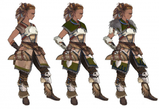 Horizon Zero Dawn - szkic koncepcyjny