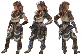 Horizon Zero Dawn - szkic koncepcyjny