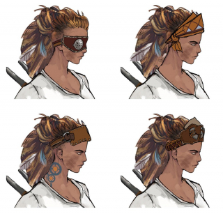 Horizon Zero Dawn - szkic koncepcyjny