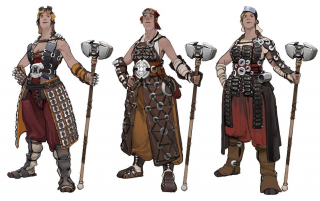 Horizon Zero Dawn - szkic koncepcyjny