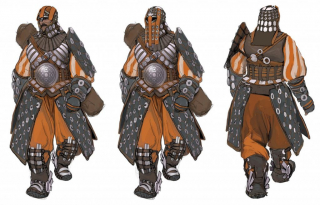 Horizon Zero Dawn - szkic koncepcyjny