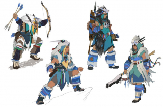 Horizon Zero Dawn - szkic koncepcyjny