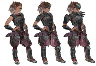 Horizon Zero Dawn - szkic koncepcyjny