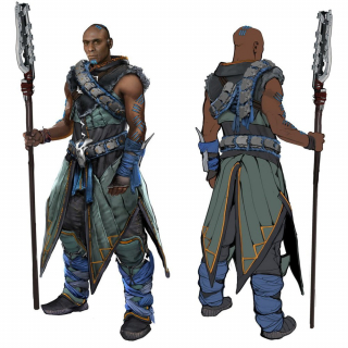 Horizon Zero Dawn - szkic koncepcyjny