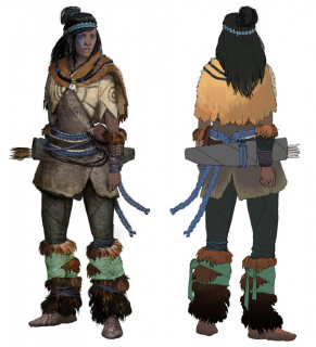 Horizon Zero Dawn - szkic koncepcyjny