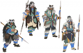 Horizon Zero Dawn - szkic koncepcyjny