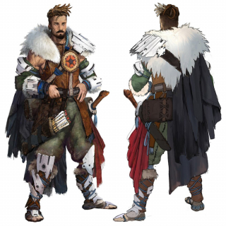 Horizon Zero Dawn - szkic koncepcyjny