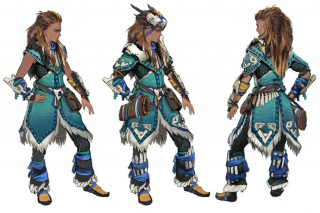 Horizon Zero Dawn - szkic koncepcyjny