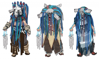 Horizon Zero Dawn - szkic koncepcyjny