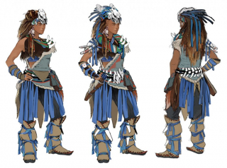 Horizon Zero Dawn - szkic koncepcyjny