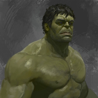 Thor Ragnarok - szkic koncepcyjny Hulk