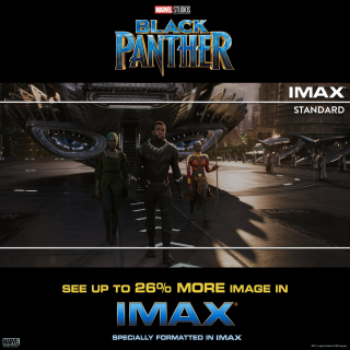 Czarna Pantera - obraz IMAX