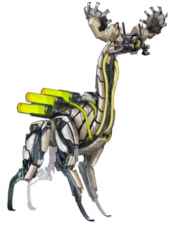 Horizon Zero Dawn - szkic koncepcyjny