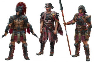 Horizon Zero Dawn - szkic koncepcyjny