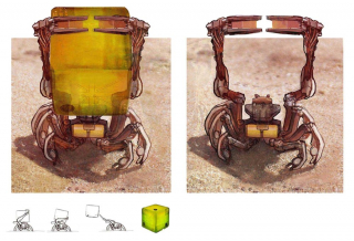 Horizon Zero Dawn - szkic koncepcyjny