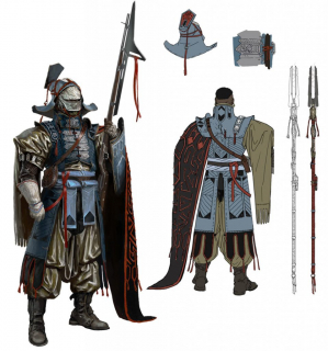 Horizon Zero Dawn - szkic koncepcyjny