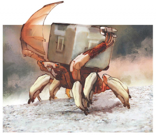 Horizon Zero Dawn - szkic koncepcyjny