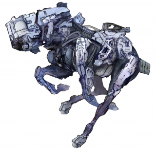 Horizon Zero Dawn - szkic koncepcyjny