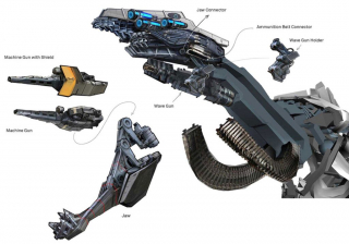 Horizon Zero Dawn - szkic koncepcyjny