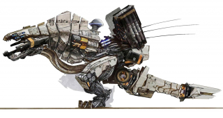 Horizon Zero Dawn - szkic koncepcyjny