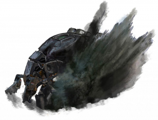 Horizon Zero Dawn - szkic koncepcyjny